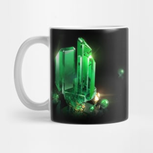 Fantasy Birthstone, May, Emerald Mug